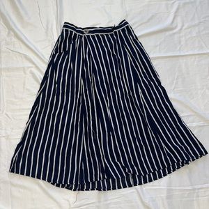 Pinstripe Skirt